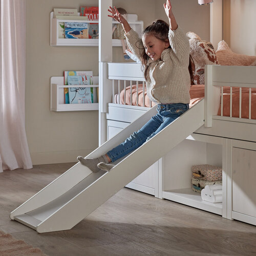 LIFETIME KIDSROOMS Rutsche für Kojenbett weiß