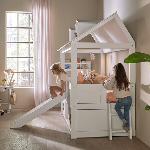 LIFETIME KIDSROOMS Rutsche für Kojenbett weiß