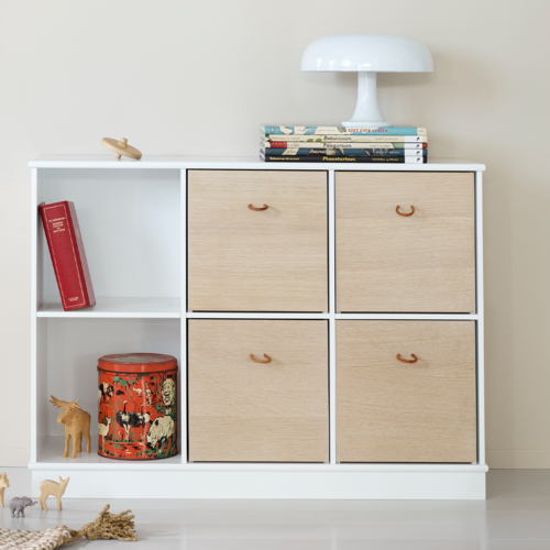 Oliver Furniture Wood shelving unit horizontal 3x2