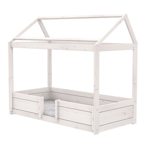 LIFETIME KIDSROOMS 4-in-1 Hausbett für Stoffdach whitewash