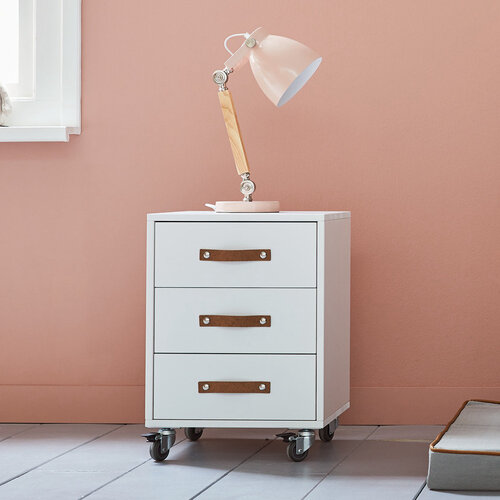 LIFETIME KIDSROOMS Drawer element on castors white