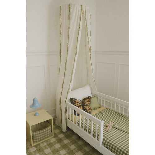 Lorena Canals Waschbarer Teppich Vichy Matcha - grün Lorena Canals Waschbarer Teppich Vichy Matcha - grün