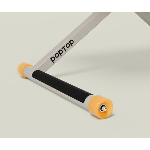 poptop Höhenverstellbarer Kinderschreibtisch grau