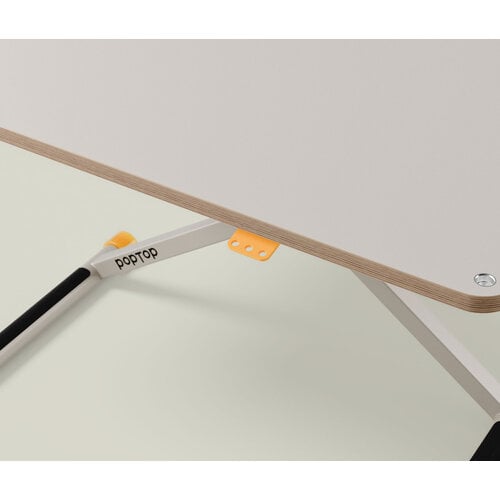 poptop Höhenverstellbarer Kinderschreibtisch grau