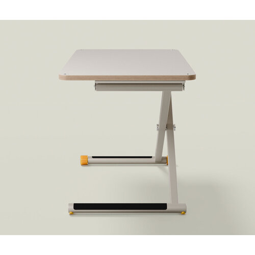 poptop Höhenverstellbarer Kinderschreibtisch grau