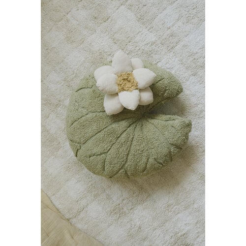 Lorena Canals Waschbarer Teppich Vichy Ivory - hellbeige