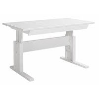 Height adjustable children´s desk white