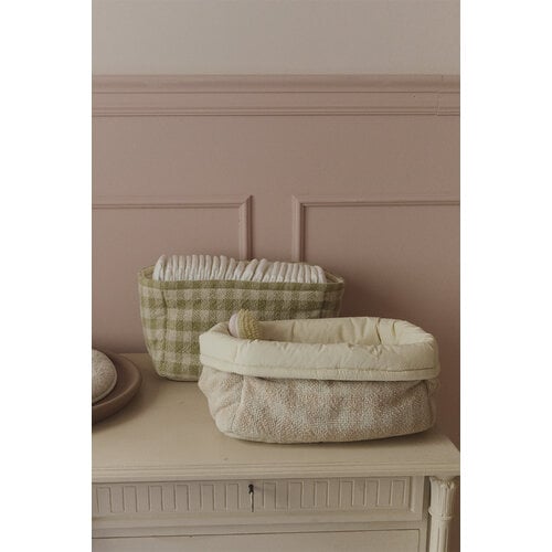 Lorena Canals Gesteppter Korb Rose