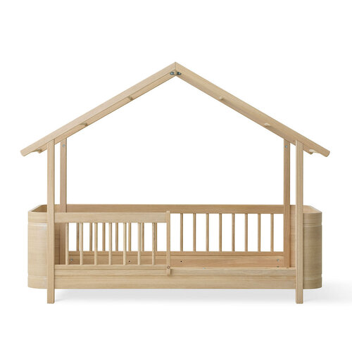 Oliver Furniture Umbau Wood Mini+ Juniorbett Eiche zum Hausbett