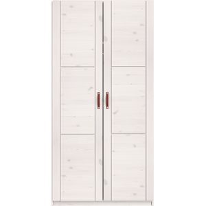 LIFETIME KIDSROOMS Kleiderschrank 100 cm mit 2 Türen whitewash LIFETIME KIDSROOMS Kleiderschrank 100 cm mit 2 Türen whitewash