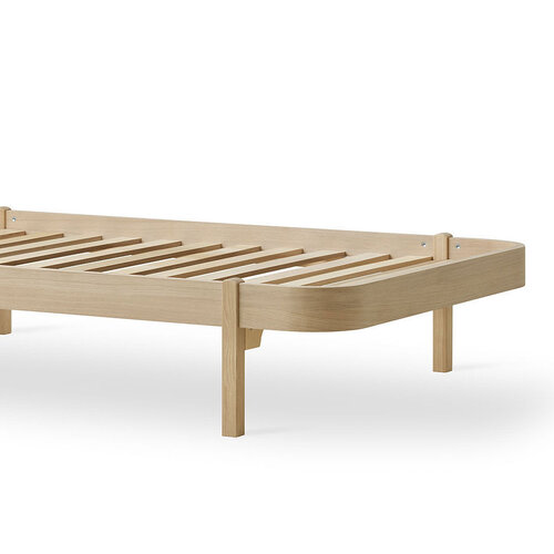 Oliver Furniture Wood Original Lounger Bett 120 x 200 cm Eiche