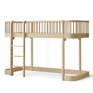Oliver Furniture Wood Original Low Loft Bed oak Oliver Furniture Wood Original Low Loft Bed oak