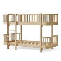 Wood Original halbhohes Etagenbett Eiche