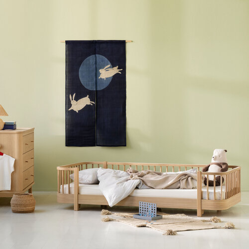 Oliver Furniture Wood Original Bodenbett Eiche