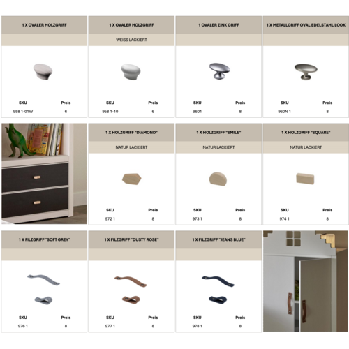 LIFETIME KIDSROOMS Small door set for shelf LIFETIME KIDSROOMS Small door set for shelf