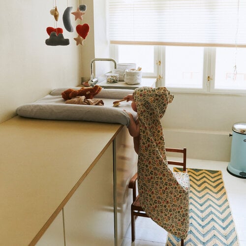 DEAR APRIL Wickelkissen Dove Dew Stripe 65 x 74 DEAR APRIL Wickelkissen Dove Dew Stripe 65 x 74