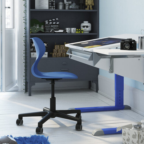 moll Lucky Drehstuhl blau