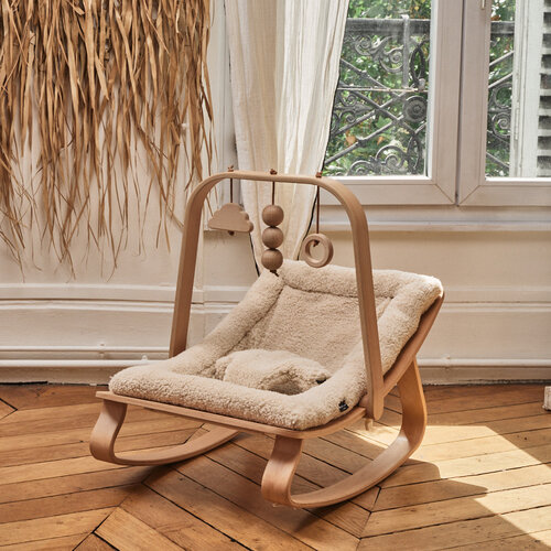 Charlie Crane LEVO Baby Rocker - Fur Milk