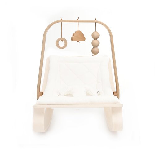 Charlie Crane Spielbogen für Babywippe LEVO in Buche Charlie Crane Spielbogen für Babywippe LEVO in Buche