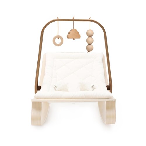 Charlie Crane Spielbogen für Babywippe LEVO in Nussbaum Charlie Crane Spielbogen für Babywippe LEVO in Nussbaum