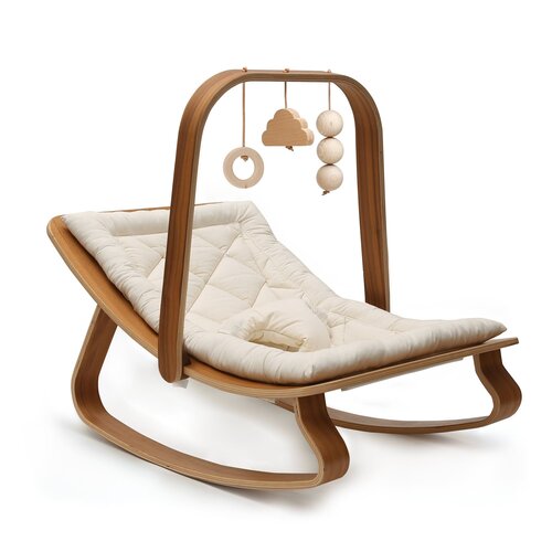 Charlie Crane Spielbogen für Babywippe LEVO in Nussbaum Charlie Crane Spielbogen für Babywippe LEVO in Nussbaum