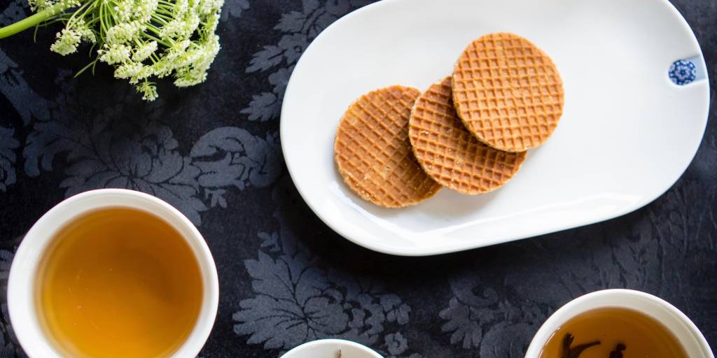 Een gouden combinatie: stroopwafels en Yunnan Gold