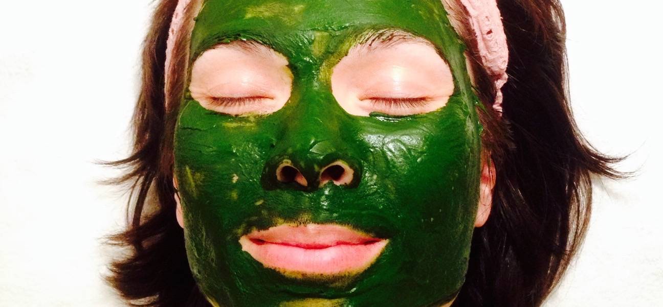 Matcha groene thee gezichtsmasker