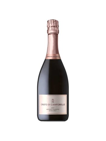 Baglio del Cristo di Campobello Spumante Metodo CLassico Rosato di Nero d'Avola DOC Sicilia  - Extra Brut