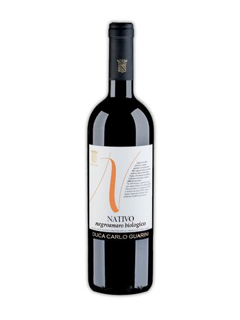 Nativo Negroamaro rosso IGT Salento biologico - Duca Carlo Guarini