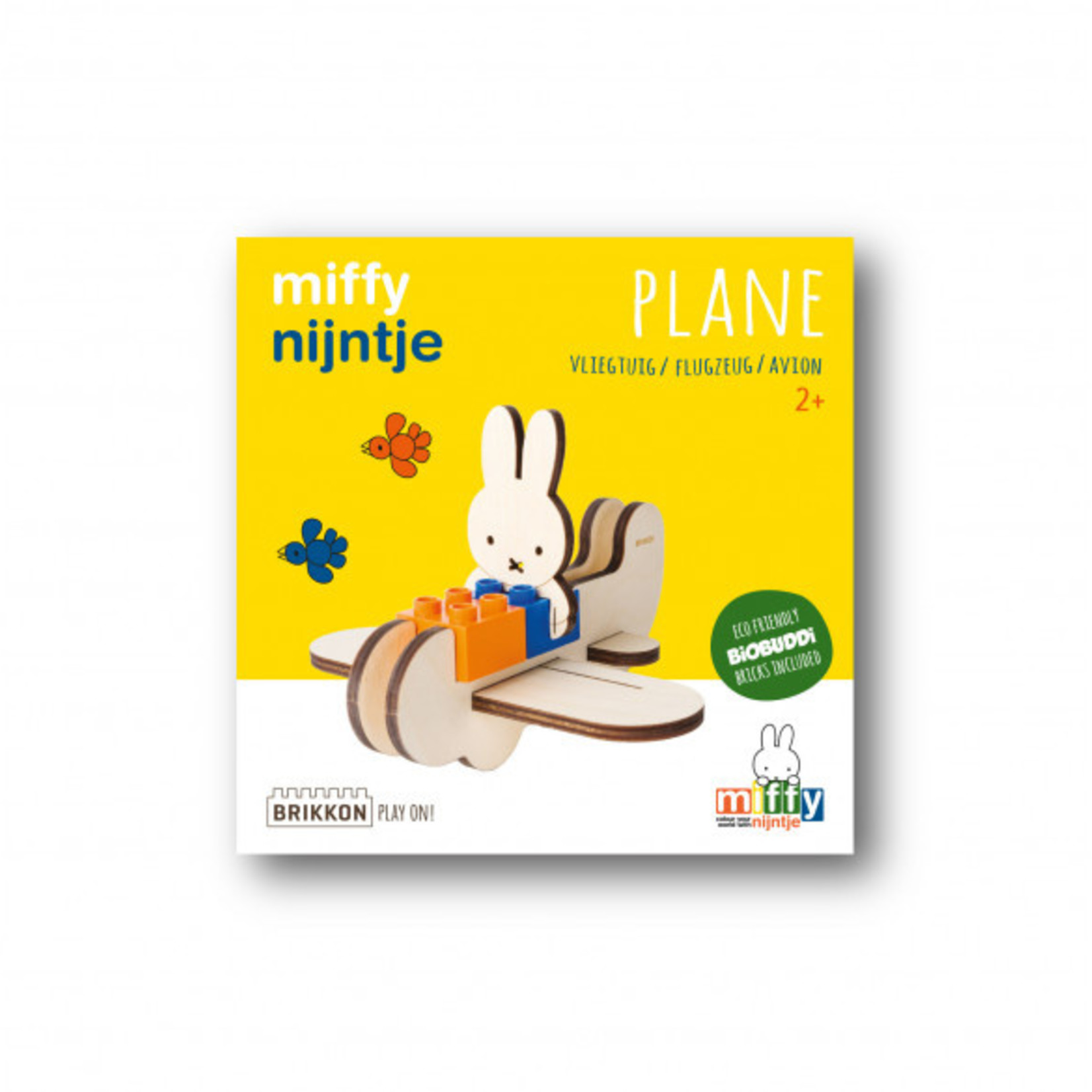BRIKKON Miffy Plane