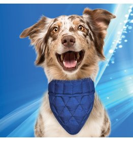 Aqua Coolkeeper Cooling pet bandana Pacific Blue