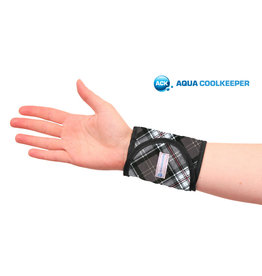 Aqua Coolkeeper Cooling Wristband Scottish Grey