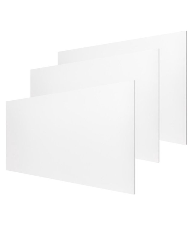  60x220 cm - Cache-radiateur plat - Blanc (RAL 9016)