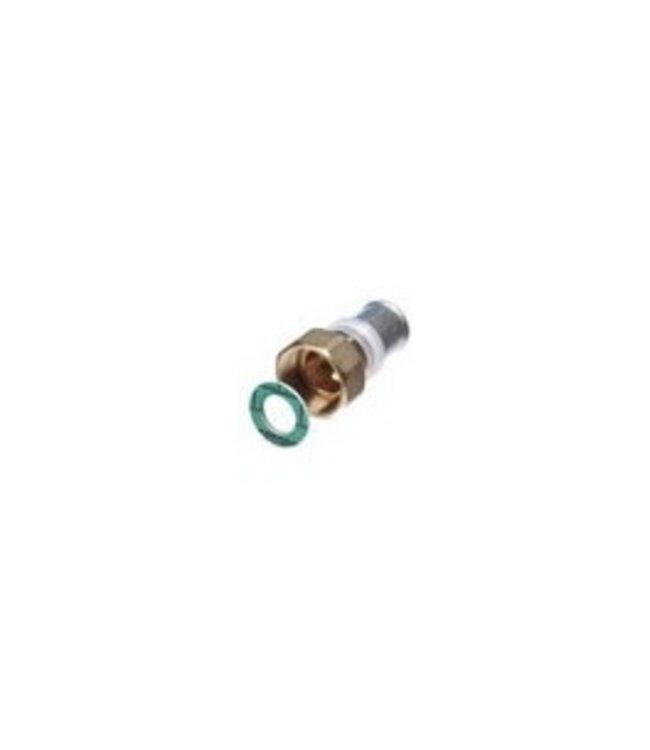  Vis 1/2 pouce x raccord à sertir 20x2 mm modèle plat