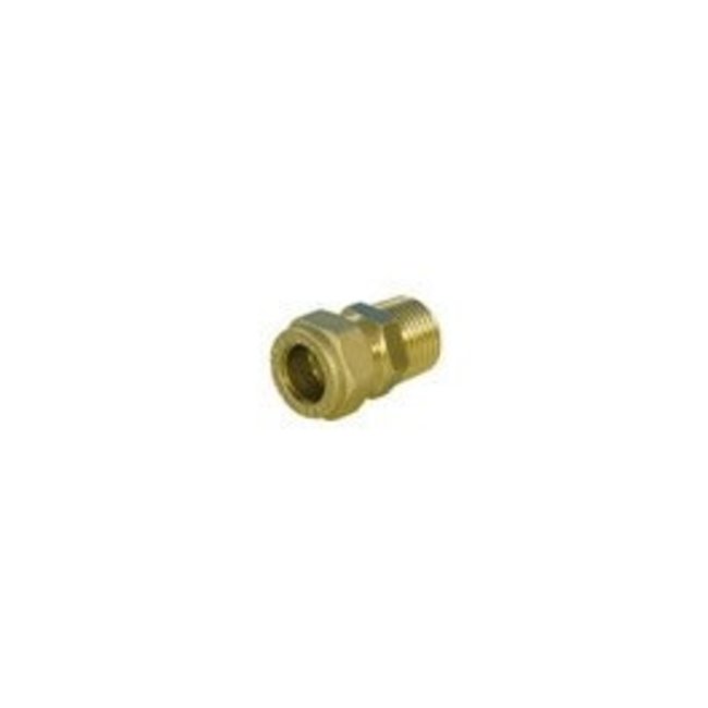  Accouplement 22mm x 3/4 pouce filetage mâle cylindrique Embout mâle