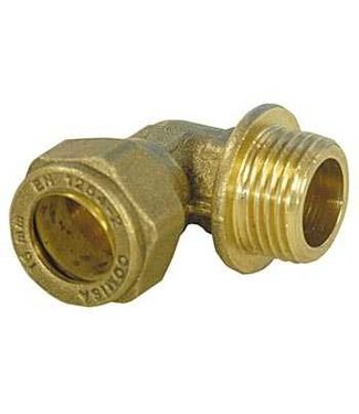 Comisa Coude d'accouplement 22 mm x 3/4 filetage extérieur Embout fileté