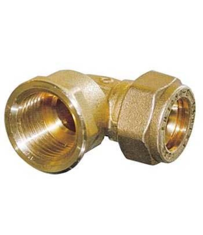  Coude d'accouplement 22 mm x 3/4 pouce Filet femelle Manchon fileté