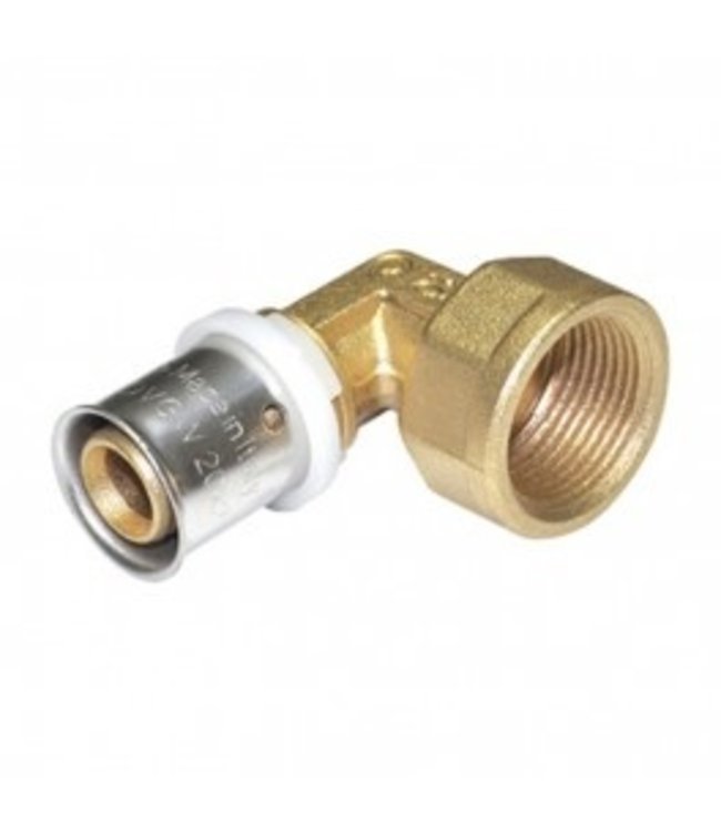  Raccord de transition presse d'angle 16 mm x 2 - 3/4 pouce Filetage femelle Manchon fileté