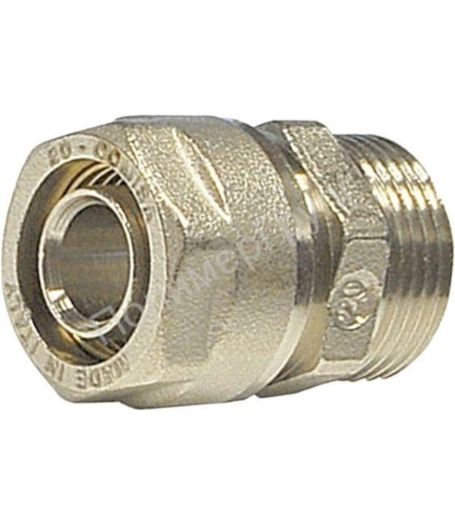  Raccord de transition droit 20x2 - 3/4 pouce Filet extérieur Unik Spigot