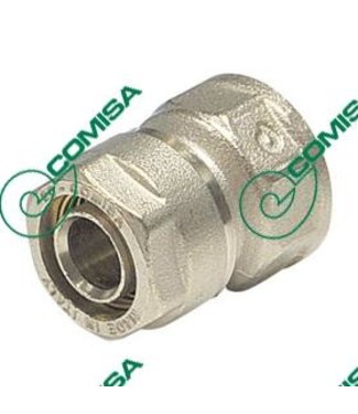 Comisa Raccord de transition droit 20x2 - 1/2 filetage femelle Unik Manchon fileté