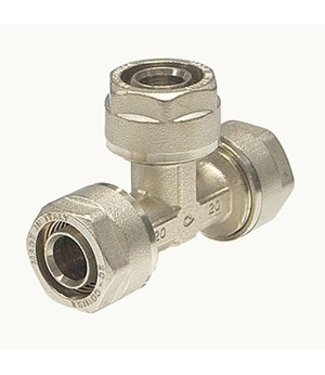 Comisa Pièce en T de transition 20x2 - 16x2 - 16x2 Unik