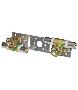 Comisa Speciale muurplaatbeugels 16x2 - 1/2 F - 16x2 hart op hart 15,3