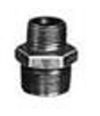 Wiesbaden 245 Malleable verloopnippel 1x3/4 gegalvaniseerd