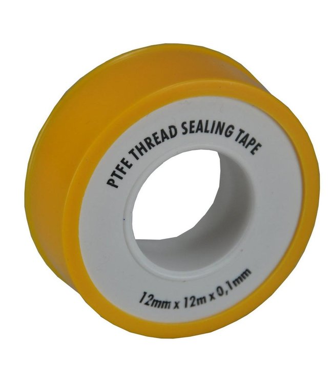  Ruban de téflon 12 mtr x 12 mm x 0,1 mm non approuvé