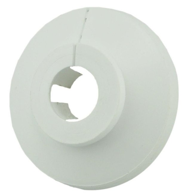  Rosette de serrage Blanc Rond 12Mm