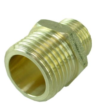 Wiesbaden Gasdraad Verloopnippel 5/4x 1Bui