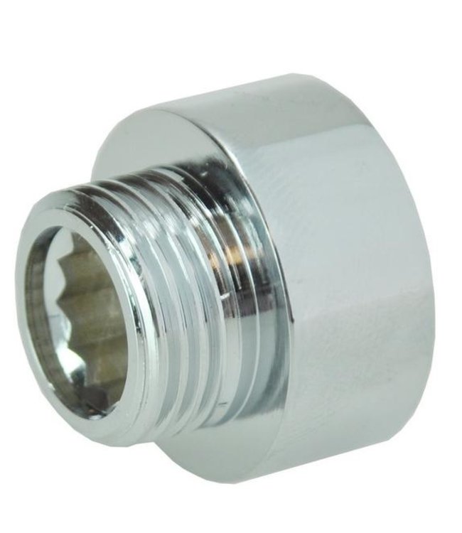  chrome Embout 3/4Bi.x1/2Bu