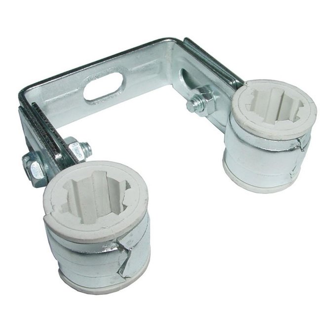  HR-Bracket Double Verz.+Inlay 22Mm