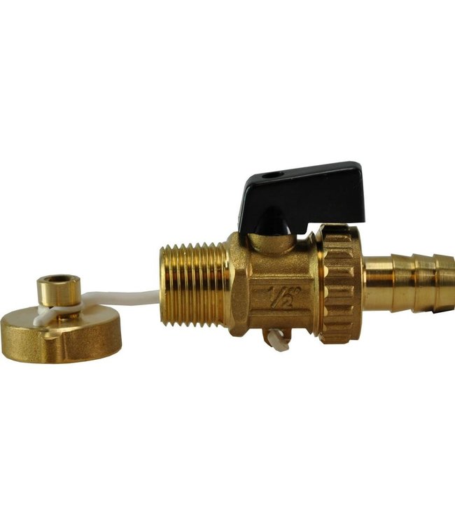  Robinet de remplissage et de vidange 1/2 modèle lourd+Hendel