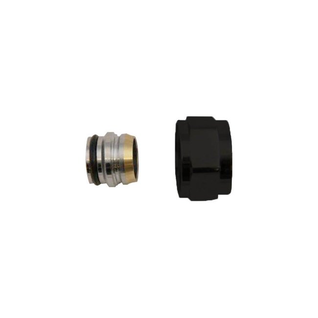  Nero-Luxe eurokonus coupling Cv pipe 15 mm 3/4 Matt Black